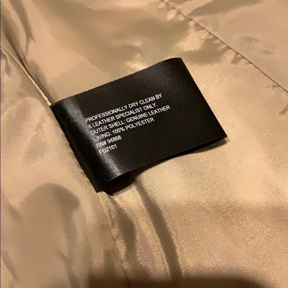 Leather blazer - Picture 8 of 8